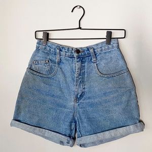 VINTAGE MADE IN THE SHADE HIGH WAIST DENIM SHORTS